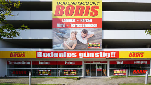 BODIS Filiale Bottrop Gebäude von Außen