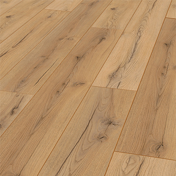 Brauner Laminatboden Advanced Century Oak, Perspektivisch