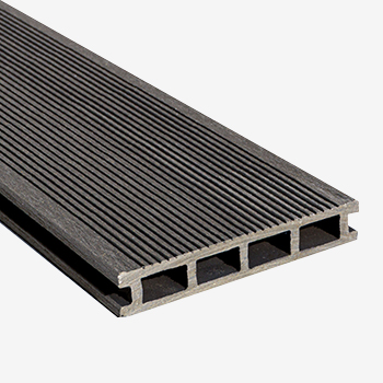 WPC Terrassendiele Premium Silver Cedar, Grau, Perspektivisch