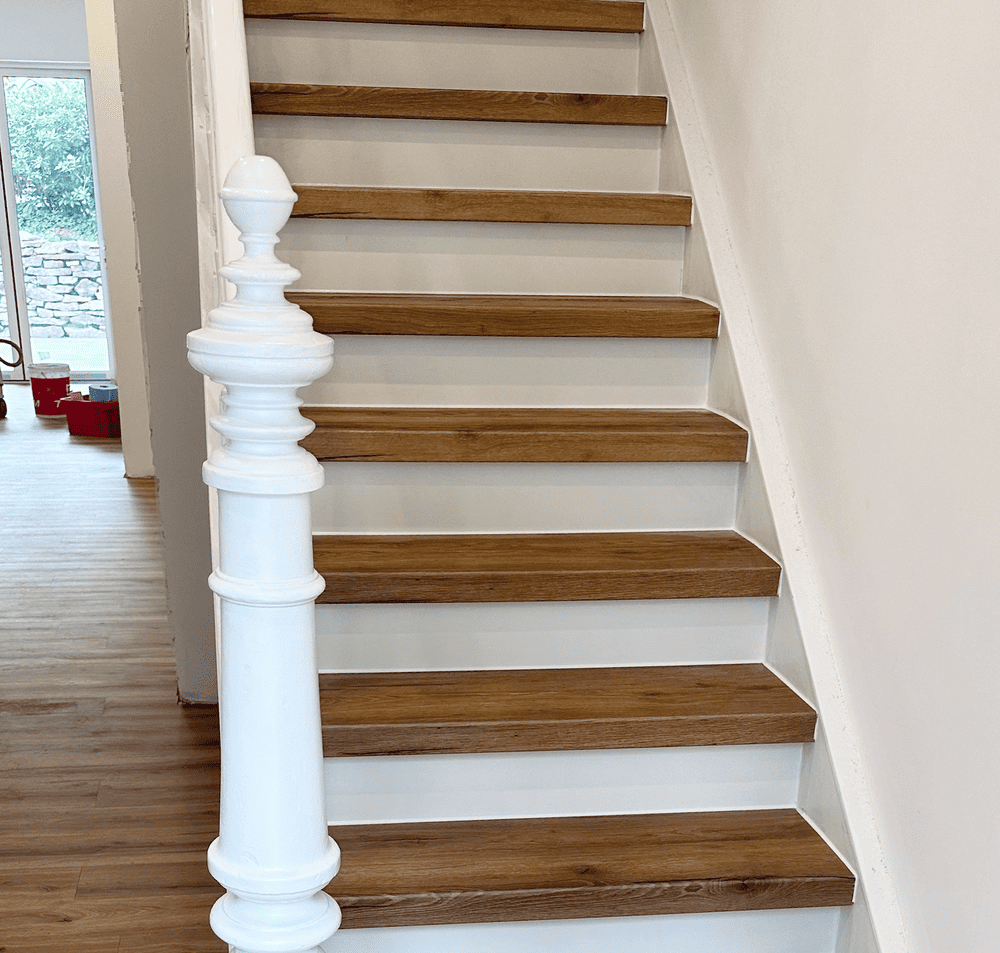 Nachher Treppe nach Renovierung